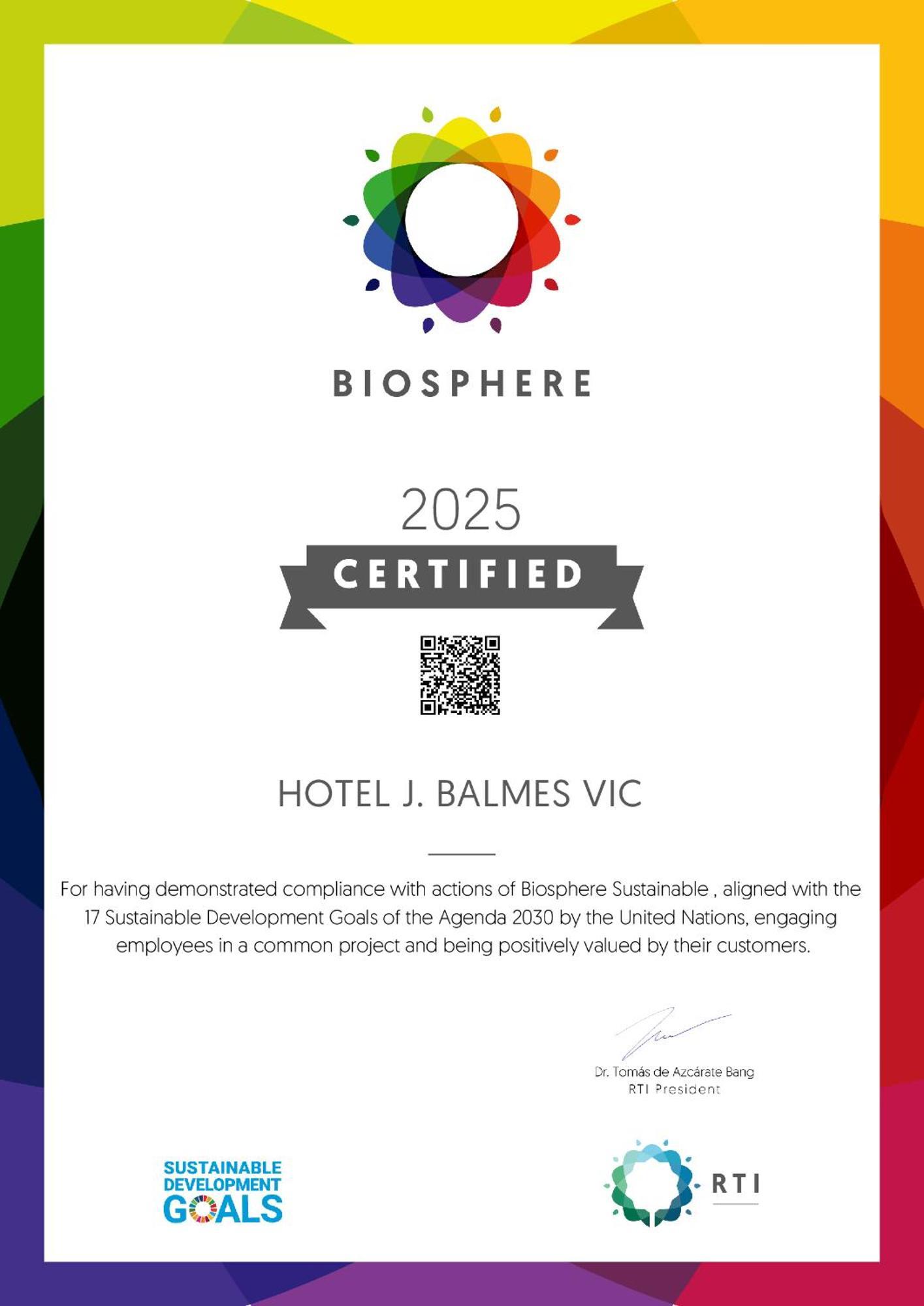 Hotel J. Balmes Vic Exterior photo